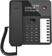 Телефон IP Gigaset Comfort 550A IP BASE Rus черный (S30852-H3037-R104)