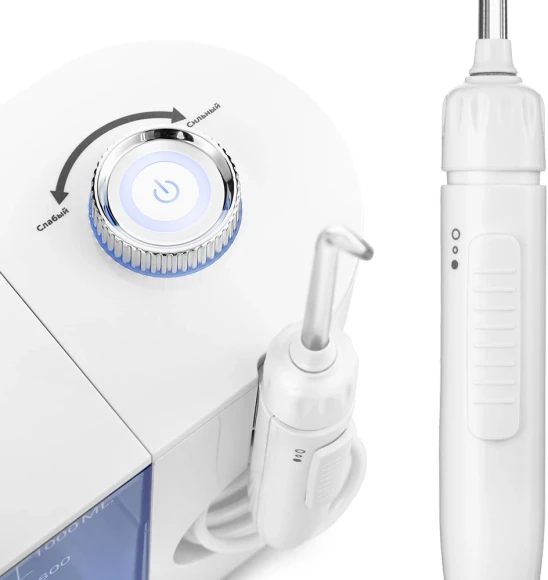 Ирригатор Kitfort КТ-2914 импульсн. 6насад. белый