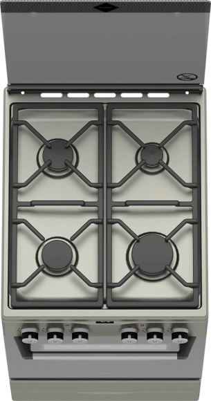 Плита Комбинированная Darina PL KM241 311 1X нержавеющая сталь (стеклянная крышка) реш.чугун Плита Комбинированная Darina PL KM241 311 1X нержавеющая сталь (стеклянная крышка) реш.чугун