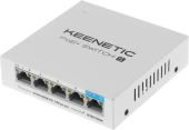 Коммутатор Keenetic KN-4610 (L2) 5x1Гбит/с 4PoE+ 60W неуправляемый Коммутатор Keenetic KN-4610 (L2) 5x1Гбит/с 4PoE+ 60W неуправляемый