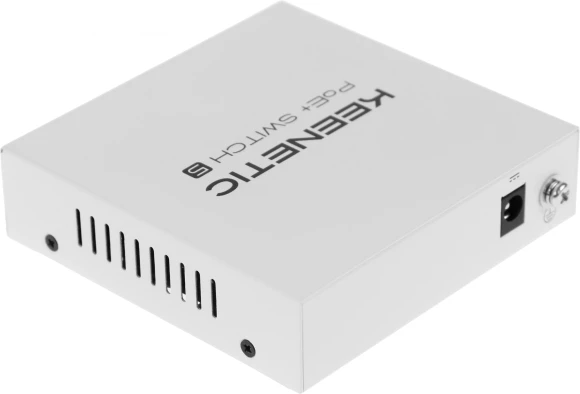 Коммутатор Keenetic KN-4610 (L2) 5x1Гбит/с 4PoE+ 60W неуправляемый Коммутатор Keenetic KN-4610 (L2) 5x1Гбит/с 4PoE+ 60W неуправляемый