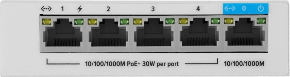 Коммутатор Keenetic KN-4610 (L2) 5x1Гбит/с 4PoE+ 60W неуправляемый Коммутатор Keenetic KN-4610 (L2) 5x1Гбит/с 4PoE+ 60W неуправляемый