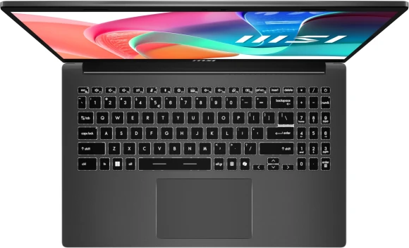 Ноутбук MSI Modern 15 F1MG-1099RU Core 7 150U 16Gb SSD512Gb Intel Graphics 15.6" IPS FHD (1920x1080) Windows 11 Pro grey WiFi BT Cam (9S7-15S111-1099)