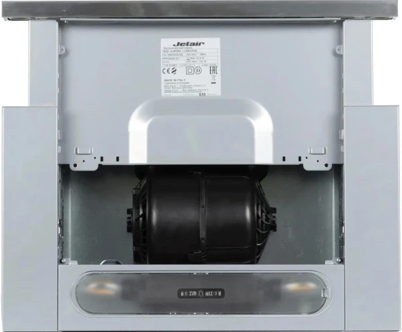 Вытяжка встраиваемая Jet Air Aurora LX/GRX/F/50 нержавеющая сталь управление: кнопочное (1 мотор)