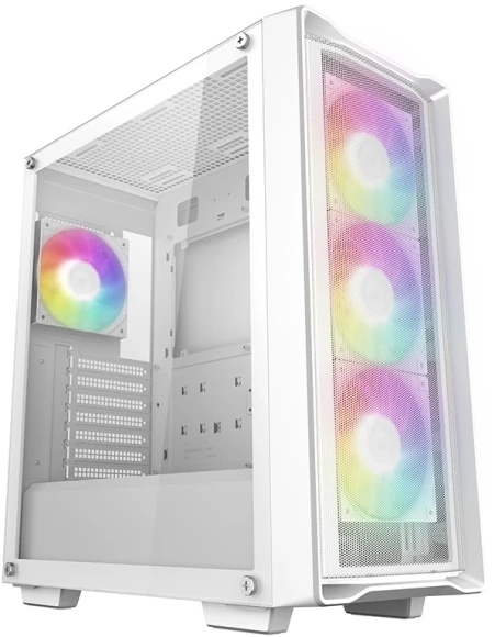 Корпус Deepcool CC560 Mesh V2 белый без БП ATX 4x120mm 5x140mm 2xUSB3.0 audio bott PSU Корпус Deepcool CC560 Mesh V2 белый без БП ATX 4x120mm 5x140mm 2xUSB3.0 audio bott PSU