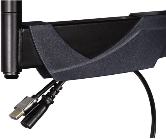 Кронштейн для телевизора Hama H-118665 черный 10"-48" макс.25кг настенный поворот и наклон