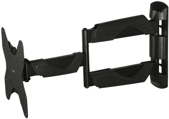 Кронштейн для телевизора Hama H-118665 черный 10"-48" макс.25кг настенный поворот и наклон