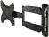 Кронштейн для телевизора Hama H-118665 черный 10"-48" макс.25кг настенный поворот и наклон