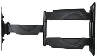 Кронштейн для телевизора Hama H-118665 черный 10"-48" макс.25кг настенный поворот и наклон