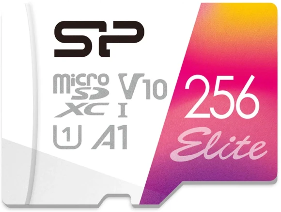 Флеш карта microSDXC 256GB Silicon Power SP256GBSTXBV1V20SP Elite + adapter