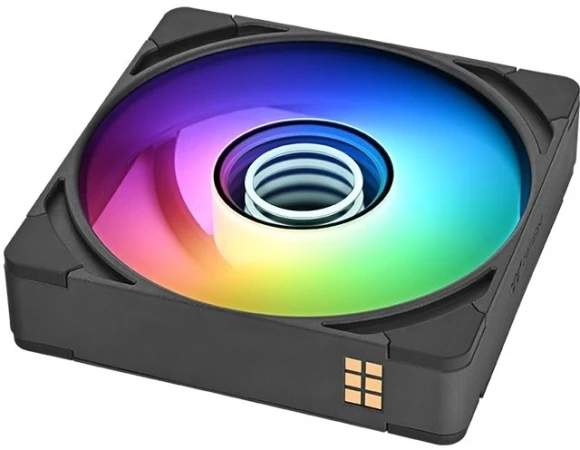 Вентилятор для корпуса Thermaltake CT140 EX Infinity ARGB 140х140x25 черный 4-pin 29.2дБ (упак.:3шт) (CL-F242-PL14SW-A) Ret