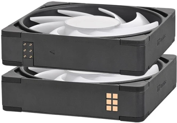 Вентилятор для корпуса Thermaltake CT140 EX Infinity ARGB 140х140x25 черный 4-pin 29.2дБ (упак.:3шт) (CL-F242-PL14SW-A) Ret