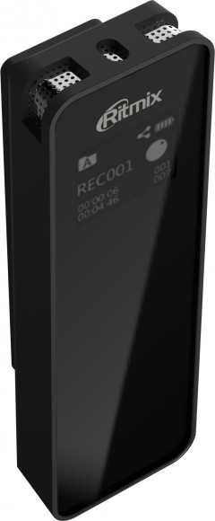 Диктофон Цифровой Ritmix RR-880 16Gb черный