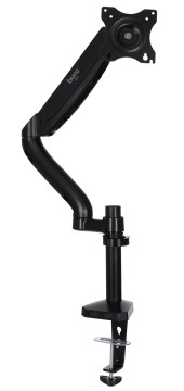 Кронштейн для мониторов ЖК Buro M10 черный 17"-27" макс.9кг крепление к столешнице поворот и наклон Кронштейн для мониторов ЖК Buro M10 черный 17"-27" макс.9кг крепление к столешнице поворот и наклон