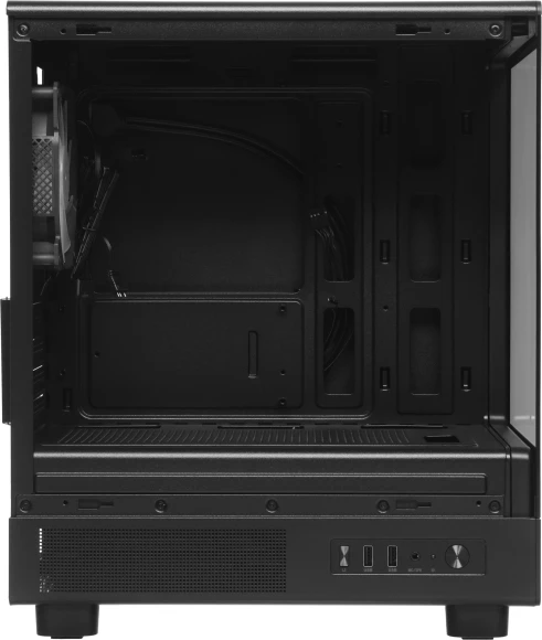 Корпус Accord ACC-ZM3B черный без БП mATX 4x120mm 2x140mm 2xUSB2.0 1xUSB3.0 audio bott PSU