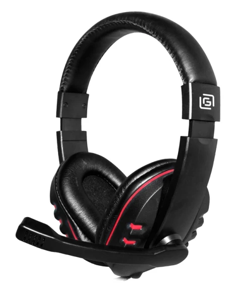 Наушники с микрофоном Оклик HS-L380G ABADDON черный/красный 1.8м мониторные оголовье (1100404) Наушники с микрофоном Оклик HS-L380G ABADDON черный/красный 1.8м мониторные оголовье (1100404)