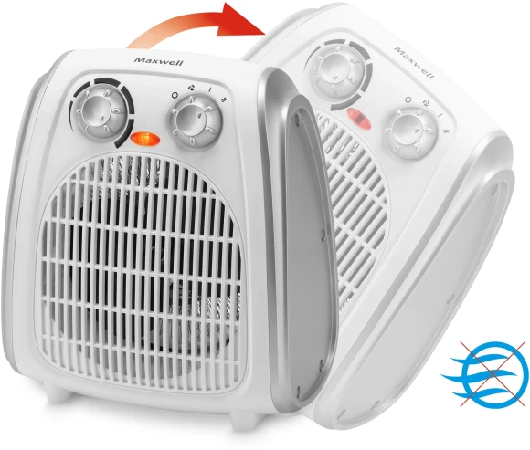 Тепловентилятор Maxwell MW-3458 2000Вт белый Тепловентилятор Maxwell MW-3458 2000Вт белый