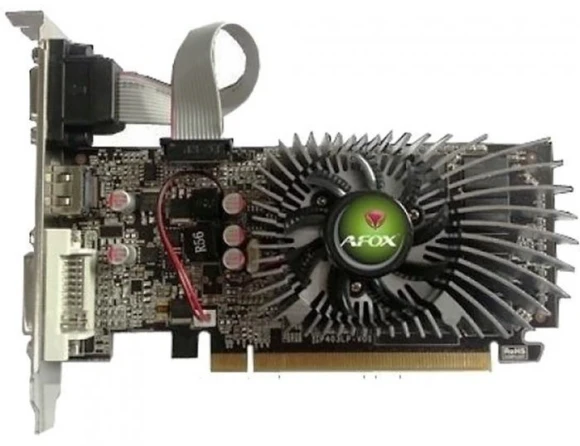 Видеокарта Afox PCI-E 3.0 AF610-1024D3L7-V6 NVIDIA GeForce GT 610 1Gb 64bit GDDR3 810/1333 DVIx1 HDMIx1 CRTx1 HDCP Ret