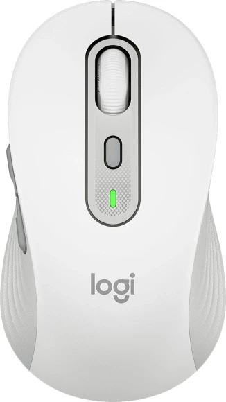 Мышь Logitech M750 белый оптическая 4000dpi беспров. BT/Radio USB 5but (910-006271)