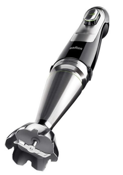 Блендер погружной Braun MQ9135XI черный/серебристый Блендер погружной Braun MQ9135XI черный/серебристый