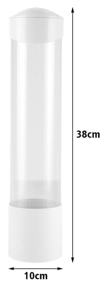 Стаканодержатель для кулера/пурифайера Aqua Work CH-1 на шурупах белый