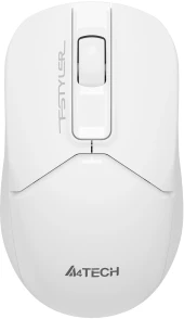 Мышь A4Tech Fstyler FG12 белый оптическая 1200dpi беспров. USB 3but (FG12 WHITE)