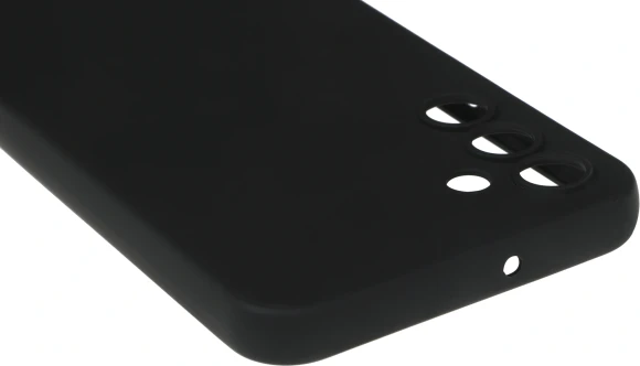 Чехол (клип-кейс) BoraSCO для Samsung Galaxy A15 Silicone Case черный (72783)