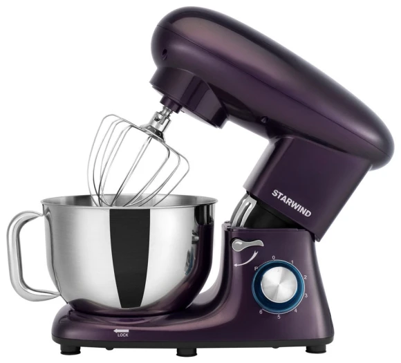 Миксер планетарный Starwind SPM7168 1900Вт ежевичный