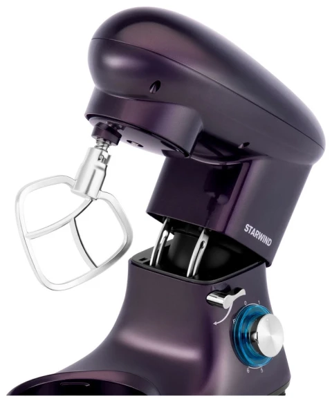 Миксер планетарный Starwind SPM7168 1900Вт ежевичный