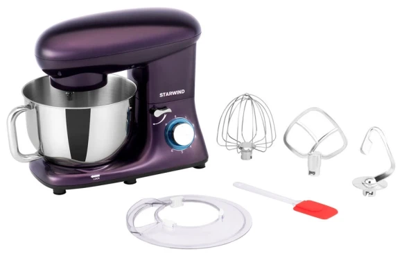 Миксер планетарный Starwind SPM7168 1900Вт ежевичный