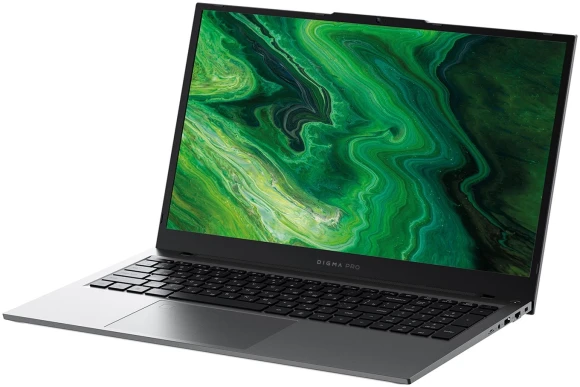 Ноутбук Digma Pro Fortis M Core i5 1235U 16Gb SSD512Gb Intel Iris Xe graphics 17.3" IPS FHD (1920x1080) Windows 11 Pro grey WiFi BT Cam 5500mAh (DN17P5-ADXW01)