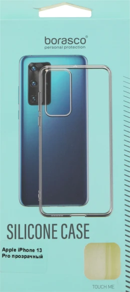Чехол (клип-кейс) BoraSCO для Apple iPhone 13 Pro прозрачный (40438) Чехол (клип-кейс) BoraSCO для Apple iPhone 13 Pro прозрачный (40438)