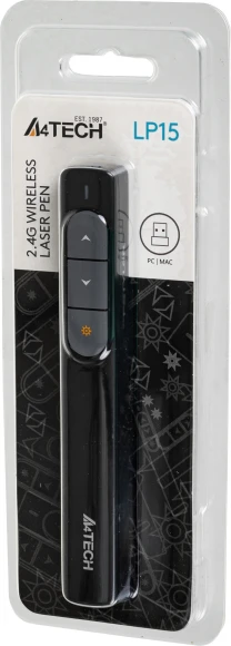 Презентер A4Tech Fstyler LP15 Radio USB (15м) черный Презентер A4Tech Fstyler LP15 Radio USB (15м) черный