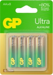 Батарея GP Ultra 15AUA21-2CRSBC12 AA (12шт) блистер Батарея GP Ultra 15AUA21-2CRSBC12 AA (12шт) блистер