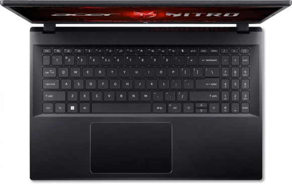 Ноутбук Acer Nitro V 15 ANV15-51-593U Core i5 13420H 16Gb SSD512Gb NVIDIA GeForce RTX4050 6Gb 15.6" IPS FHD (1920x1080) без ОС black WiFi BT Cam (NH.QNBER.003)