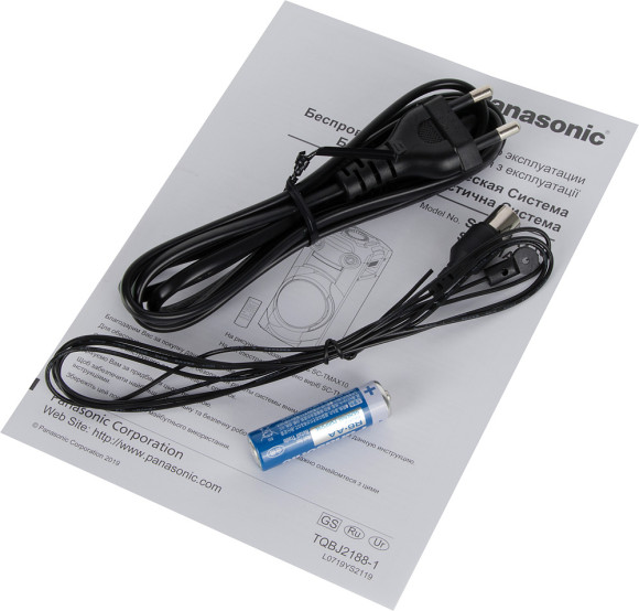 Минисистема Panasonic SC-TMAX10GSK черный 300Вт CD CDRW FM USB BT Минисистема Panasonic SC-TMAX10GSK черный 300Вт CD CDRW FM USB BT