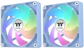 Вентилятор для корпуса Thermaltake CT120 Sync Hydrangea ARGB 120х120x25 голубой 4-pin 25.8дБ (упак.:2шт) (CL-F202-PL12BU-A) Ret Вентилятор для корпуса Thermaltake CT120 Sync Hydrangea ARGB 120х120x25 голубой 4-pin 25.8дБ (упак.:2шт) (CL-F202-PL12BU-A) Ret