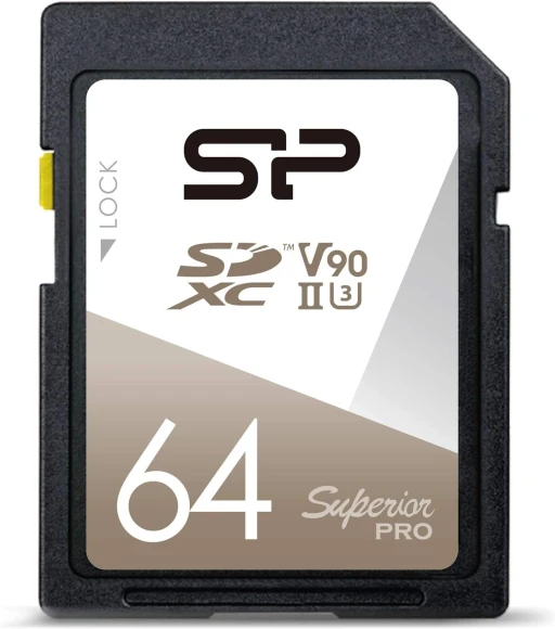 Флеш карта SDXC 128GB Silicon Power SP128GBSDXJA2V10 Superior Pro V90 w/o adapter Флеш карта SDXC 128GB Silicon Power SP128GBSDXJA2V10 Superior Pro V90 w/o adapter