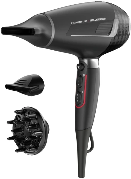 Фен Rowenta CV887LF0 2200Вт черный (1830008532)