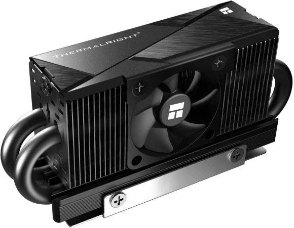 Радиатор для SSD Thermalright HR-10-2280-PRO-BL черный алюминий Ret Радиатор для SSD Thermalright HR-10-2280-PRO-BL черный алюминий Ret