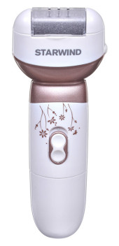 Пилка роликовая Starwind SFB2102 насадок:3шт белый/розовый Пилка роликовая Starwind SFB2102 насадок:3шт белый/розовый