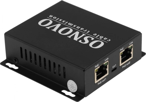 Коммутатор Osnovo SW-8030/D 2x1Гбит/с 2PoE 56W неуправляемый