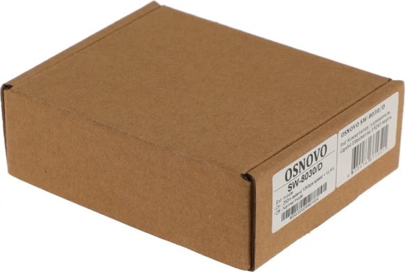 Коммутатор Osnovo SW-8030/D 2x1Гбит/с 2PoE 56W неуправляемый