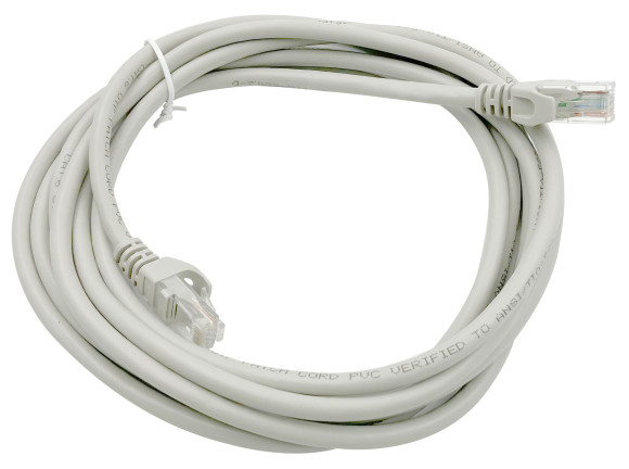 Патч-корд Buro UTP-6-3M-G UTP 4 пары cat.6 CCA molded 3м серый RJ-45 (m)-RJ-45 (m)