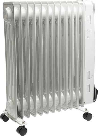 Радиатор масляный Ресанта ОМ-12А 2500Вт белый