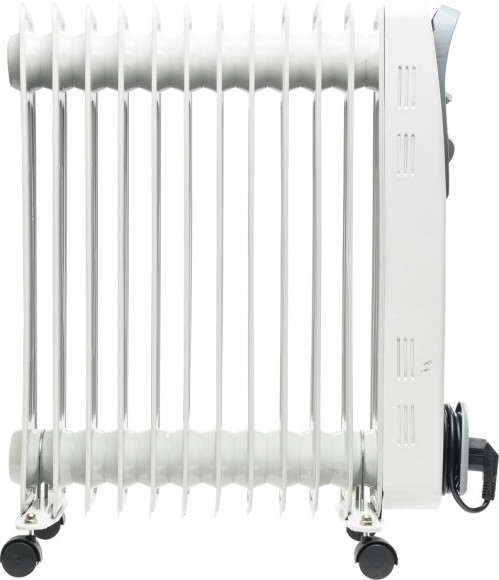Радиатор масляный Ресанта ОМ-12А 2500Вт белый