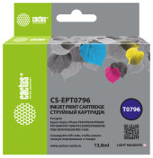 Картридж струйный Cactus CS-EPT0794 T0794 желтый (13.8мл) для Epson Stylus Photo 1400/1500/PX700/710 с чипом