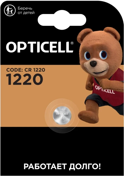 Батарея Opticell Specialty CR1220 (1шт) блистер Батарея Opticell Specialty CR1220 (1шт) блистер