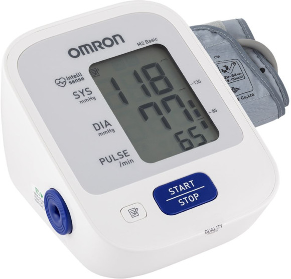 Тонометр автоматический Omron M2 Basic (HEM-7121-RU)