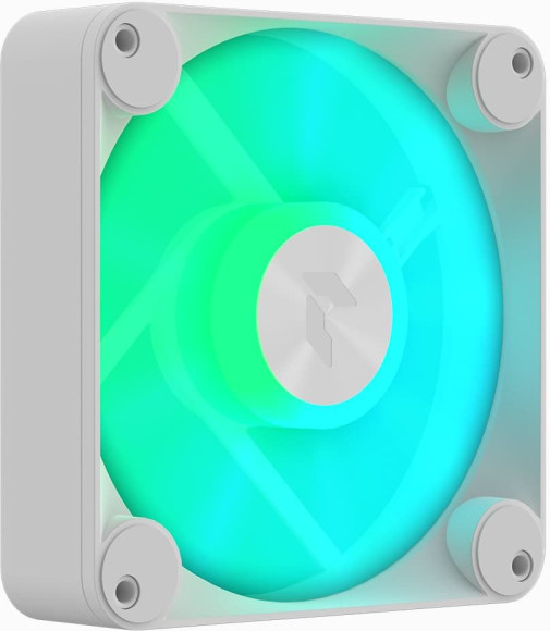 Вентилятор для корпуса Aerocool APNX FP1-120 ARGB 120х120x30 белый 4-pin 33дБ (FP1-120 WH) Ret